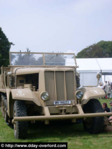 SdKfz 7 - Véhicules militaires de collection - Commémorations 2009 - 65ème anniversaire du débarquement de Normandie. Photo : D-Day Overlord