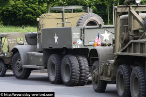 Véhicules militaires de collection - Commémorations 2009 - 65ème anniversaire du débarquement de Normandie. Photo : D-Day Overlord