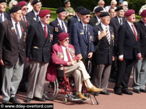 Cimetière militaire américain - Colleville-sur-Mer - Commémorations 2010 - 66ème anniversaire du débarquement de Normandie. Photo : D-Day Overlord