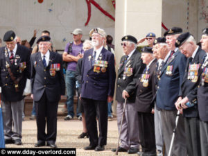 Cimetière militaire américain - Colleville-sur-Mer - Commémorations 2010 - 66ème anniversaire du débarquement de Normandie. Photo : D-Day Overlord