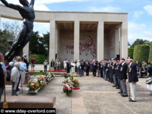 Cimetière militaire américain - Colleville-sur-Mer - Commémorations 2010 - 66ème anniversaire du débarquement de Normandie. Photo : D-Day Overlord