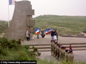 Cérémonie 2ème DB - Saint-Martin-de-Varreville - Commémorations 2007 - 63ème anniversaire du débarquement de Normandie. Photo : D-Day Overlord