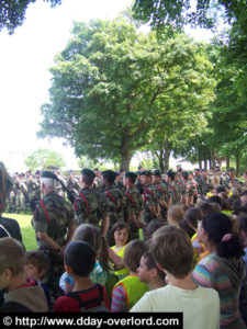 Cérémonie des commandos à Ranville - Commémorations 2009 - 65ème anniversaire du débarquement de Normandie. Photo : D-Day Overlord