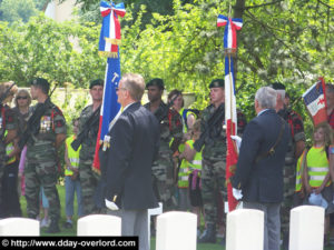 Cérémonie des commandos à Ranville - Commémorations 2009 - 65ème anniversaire du débarquement de Normandie. Photo : D-Day Overlord