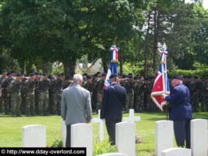 Cérémonie des commandos à Ranville - Commémorations 2009 - 65ème anniversaire du débarquement de Normandie. Photo : D-Day Overlord