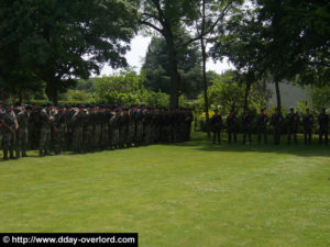 Cérémonie des commandos à Ranville - Commémorations 2009 - 65ème anniversaire du débarquement de Normandie. Photo : D-Day Overlord