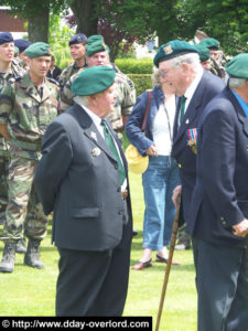 Cérémonie des commandos à Ranville - Commémorations 2009 - 65ème anniversaire du débarquement de Normandie. Photo : D-Day Overlord