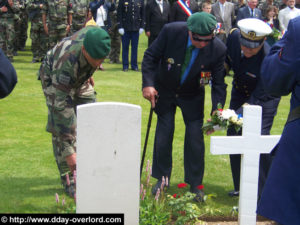 Cérémonie des commandos à Ranville - Commémorations 2009 - 65ème anniversaire du débarquement de Normandie. Photo : D-Day Overlord