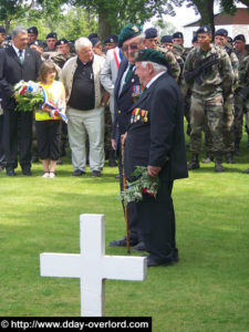 Cérémonie des commandos à Ranville - Commémorations 2009 - 65ème anniversaire du débarquement de Normandie. Photo : D-Day Overlord