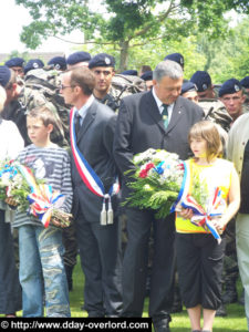 Cérémonie des commandos à Ranville - Commémorations 2009 - 65ème anniversaire du débarquement de Normandie. Photo : D-Day Overlord