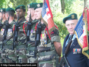 Cérémonie des commandos à Ranville - Commémorations 2009 - 65ème anniversaire du débarquement de Normandie. Photo : D-Day Overlord