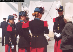 Cérémonie internationale d'Arromanches-les-Bains - Commémorations 2004 - 60ème anniversaire du débarquement de Normandie. Photo : D-Day Overlord