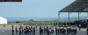 Cérémonie internationale d'Arromanches-les-Bains - Commémorations 2004 - 60ème anniversaire du débarquement de Normandie. Photo : D-Day Overlord