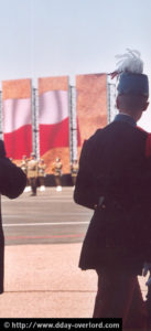 Cérémonie internationale d'Arromanches-les-Bains - Commémorations 2004 - 60ème anniversaire du débarquement de Normandie. Photo : D-Day Overlord