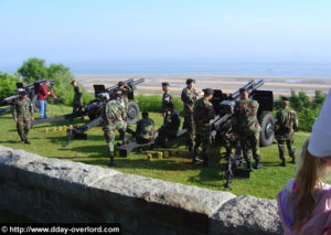 Omaha Beach - Commémorations 2004 - 60ème anniversaire du débarquement de Normandie. Photo : D-Day Overlord