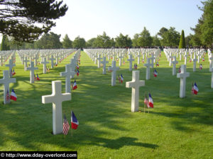 Omaha Beach - Commémorations 2004 - 60ème anniversaire du débarquement de Normandie. Photo : D-Day Overlord