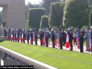 Omaha Beach - Commémorations 2004 - 60ème anniversaire du débarquement de Normandie. Photo : D-Day Overlord