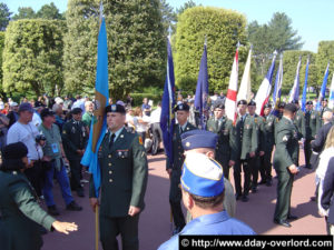 Omaha Beach - Commémorations 2004 - 60ème anniversaire du débarquement de Normandie. Photo : D-Day Overlord