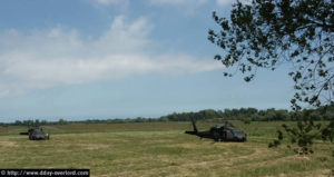 Parachutage à La Fière - Commémorations 2004 - Photos du 60ème anniversaire du débarquement et de la bataille de Normandie. Photo : D-Day Overlord