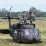 Parachutage à La Fière - Commémorations 2004 - Photos du 60ème anniversaire du débarquement et de la bataille de Normandie. Photo : D-Day Overlord