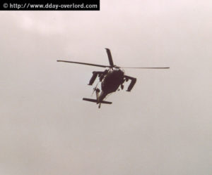 Parachutage à La Fière - Commémorations 2004 - Photos du 60ème anniversaire du débarquement et de la bataille de Normandie. Photo : D-Day Overlord