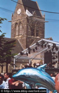 Sainte-Mère-Eglise - Commémorations 2004 - 60ème anniversaire du débarquement et de la bataille de Normandie. Photo : D-Day Overlord