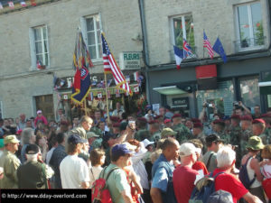 Sainte-Mère-Eglise - Commémorations 2004 - 60ème anniversaire du débarquement et de la bataille de Normandie. Photo : D-Day Overlord