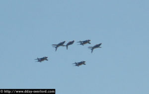 Patrouille de France - Commémorations 2004 - 60ème anniversaire du débarquement de Normandie. Photo : D-Day Overlord