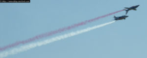 Patrouille de France - Commémorations 2004 - 60ème anniversaire du débarquement de Normandie. Photo : D-Day Overlord