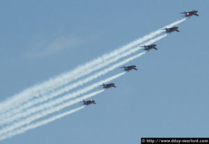 Patrouille de France - Commémorations 2004 - 60ème anniversaire du débarquement de Normandie. Photo : D-Day Overlord