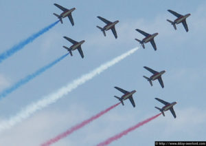 Patrouille de France - Commémorations 2004 - 60ème anniversaire du débarquement de Normandie. Photo : D-Day Overlord