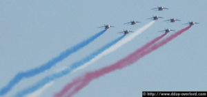 Patrouille de France - Commémorations 2004 - 60ème anniversaire du débarquement de Normandie. Photo : D-Day Overlord