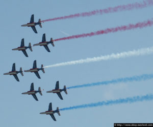 Patrouille de France - Commémorations 2004 - 60ème anniversaire du débarquement de Normandie. Photo : D-Day Overlord