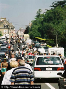 Sainte-Mère-Eglise - Commémorations 2004 - 60ème anniversaire du débarquement et de la bataille de Normandie. Photo : D-Day Overlord