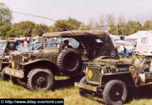 Véhicules militaires de collection - Commémorations 2004 - 60ème anniversaire du débarquement de Normandie. Photo : D-Day Overlord