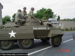 Véhicules militaires de collection - Commémorations 2004 - 60ème anniversaire du débarquement de Normandie. Photo : D-Day Overlord