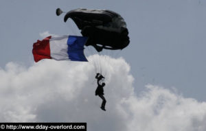 Parachutages à La Fière - Commémorations 2008 - 64ème anniversaire du Débarquement de Normandie. Photo : D-Day Overlord