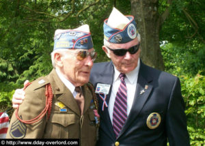 Cérémonie en souvenir de William H. Tucker - Fresville - Commémorations 2009 - 65ème anniversaire du débarquement de Normandie. Photo : D-Day Overlord