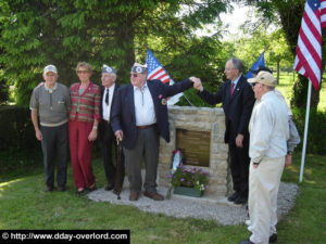 Cérémonie à Fresville - Commémorations 2006 - 62ème anniversaire du débarquement de Normandie. Photo : D-Day Overlord