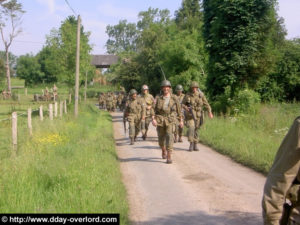 Carentan Airborne Festival 2007 et reconstitution d'un camp militaire - 63ème anniversaire du débarquement de Normandie. Photo : D-Day Overlord