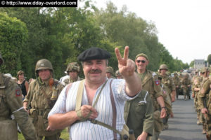 Carentan Airborne Festival 2007 et reconstitution d'un camp militaire - 63ème anniversaire du débarquement de Normandie. Photo : D-Day Overlord