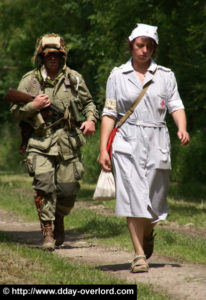 Carentan Airborne Festival 2007 et reconstitution d'un camp militaire - 63ème anniversaire du débarquement de Normandie. Photo : D-Day Overlord