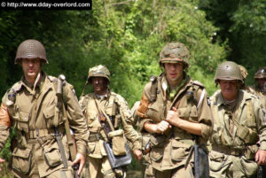 Carentan Airborne Festival 2007 et reconstitution d'un camp militaire - 63ème anniversaire du débarquement de Normandie. Photo : D-Day Overlord