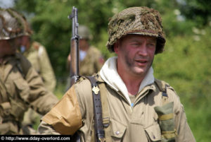 Carentan Airborne Festival 2007 et reconstitution d'un camp militaire - 63ème anniversaire du débarquement de Normandie. Photo : D-Day Overlord