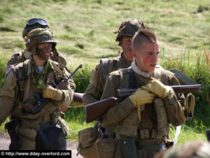 Carentan Airborne Festival 2007 et reconstitution d'un camp militaire - 63ème anniversaire du débarquement de Normandie. Photo : D-Day Overlord