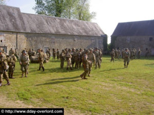 Carentan Airborne Festival 2007 et reconstitution d'un camp militaire - 63ème anniversaire du débarquement de Normandie. Photo : D-Day Overlord