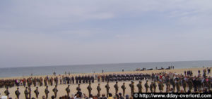 Ouistreham - Sword Beach - Commémorations 2009 - 65ème anniversaire du débarquement de Normandie. Photo : D-Day Overlord