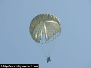 Parachutage Liberty Jump - Commémorations 2007 - 63ème anniversaire du débarquement de Normandie. Photo : D-Day Overlord