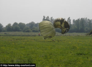 Parachutage Liberty Jump - Commémorations 2007 - 63ème anniversaire du débarquement de Normandie. Photo : D-Day Overlord