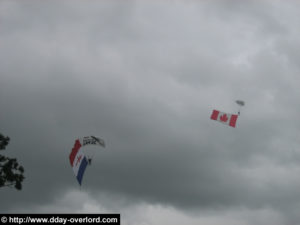 Parachutage interallié - La Fière - Commémorations 2009 - 65ème anniversaire du débarquement de Normandie. Photo : D-Day Overlord